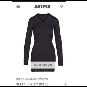 Skims sleep dress